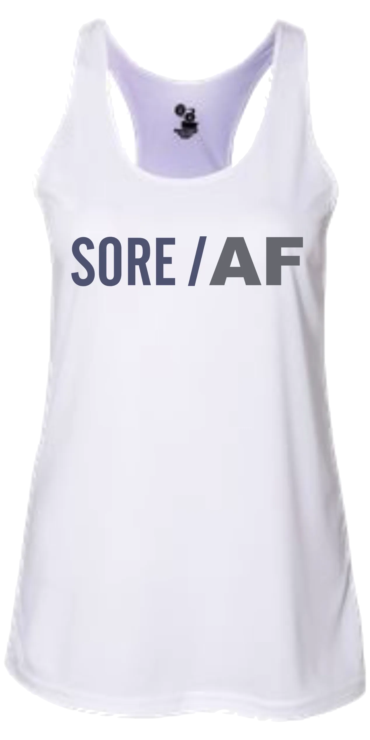 Sore/ AF Tee Shirt White Racerback