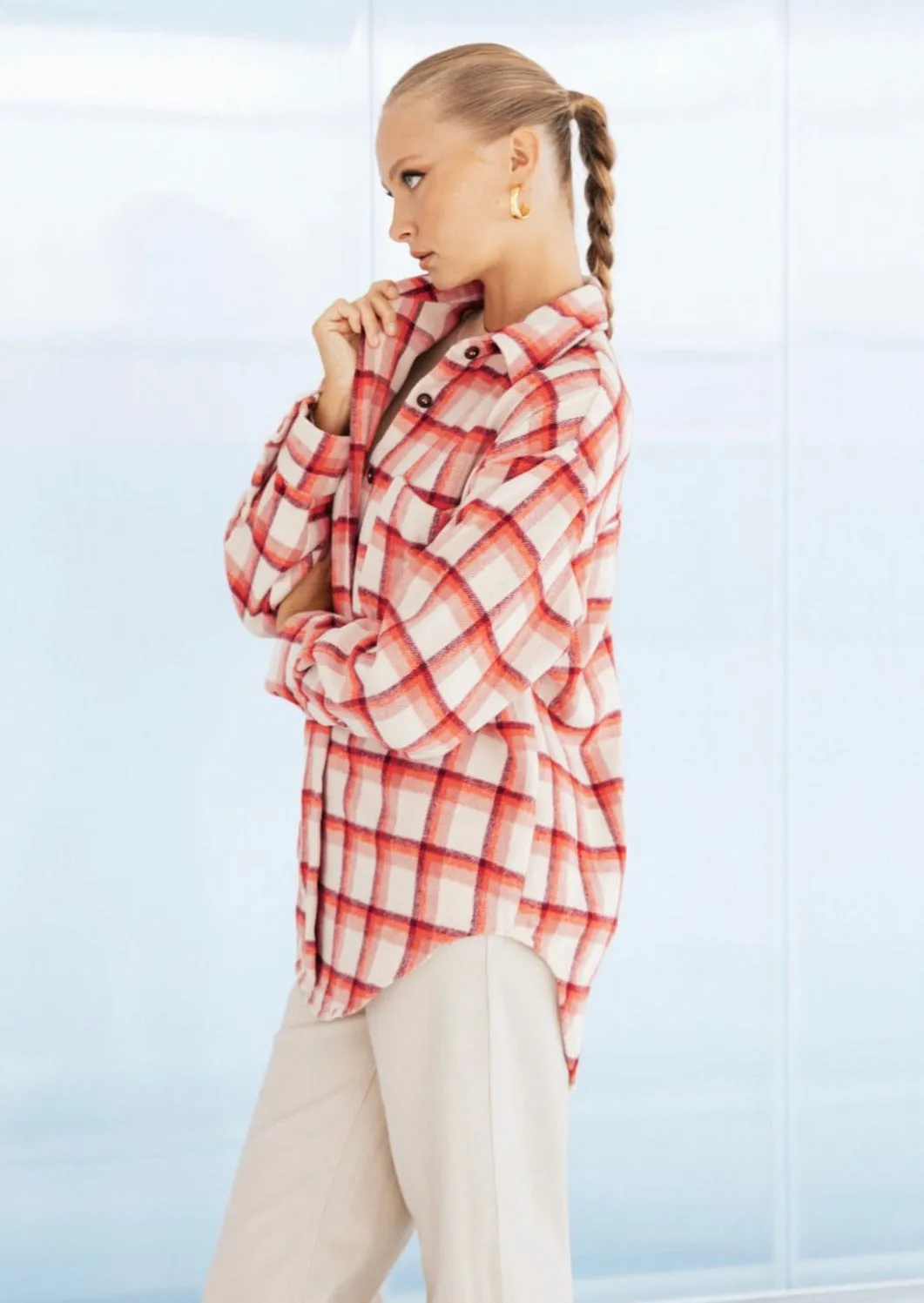 South West Shirt Red Check