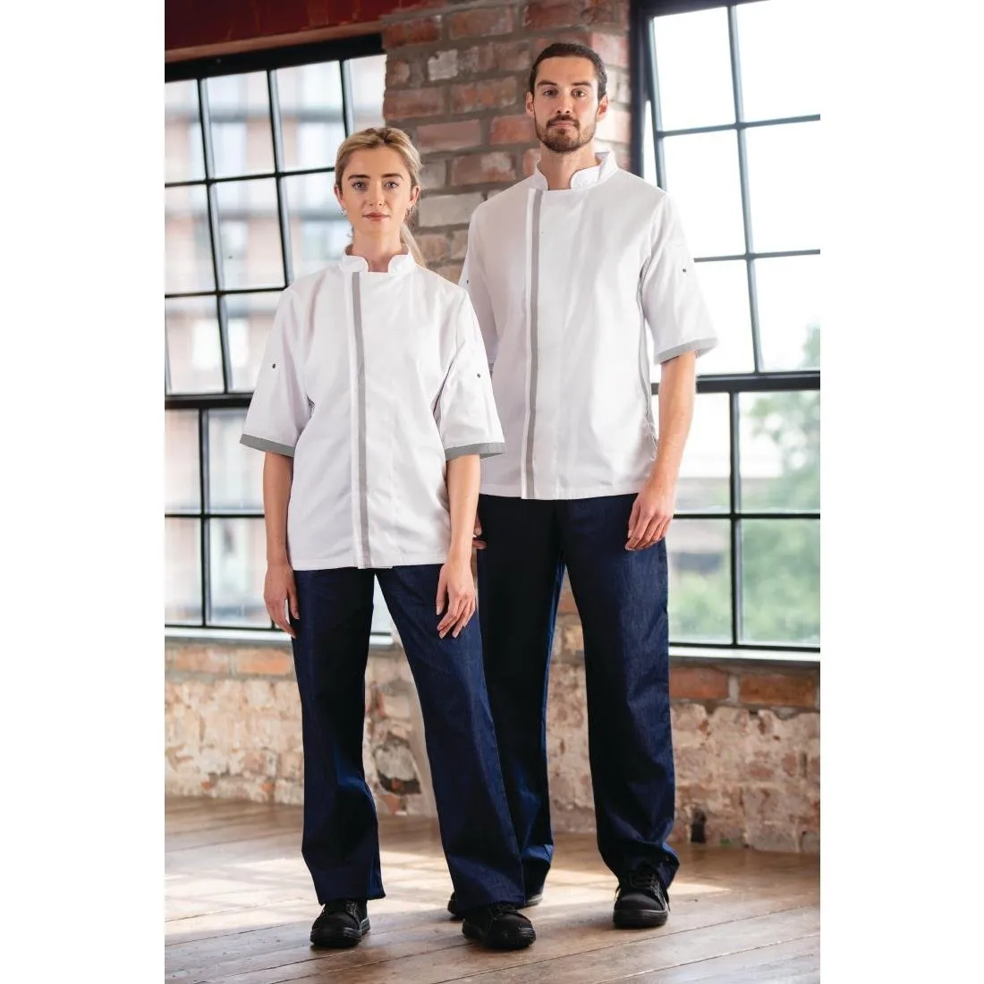 Southside Unisex Chef Jacket White L