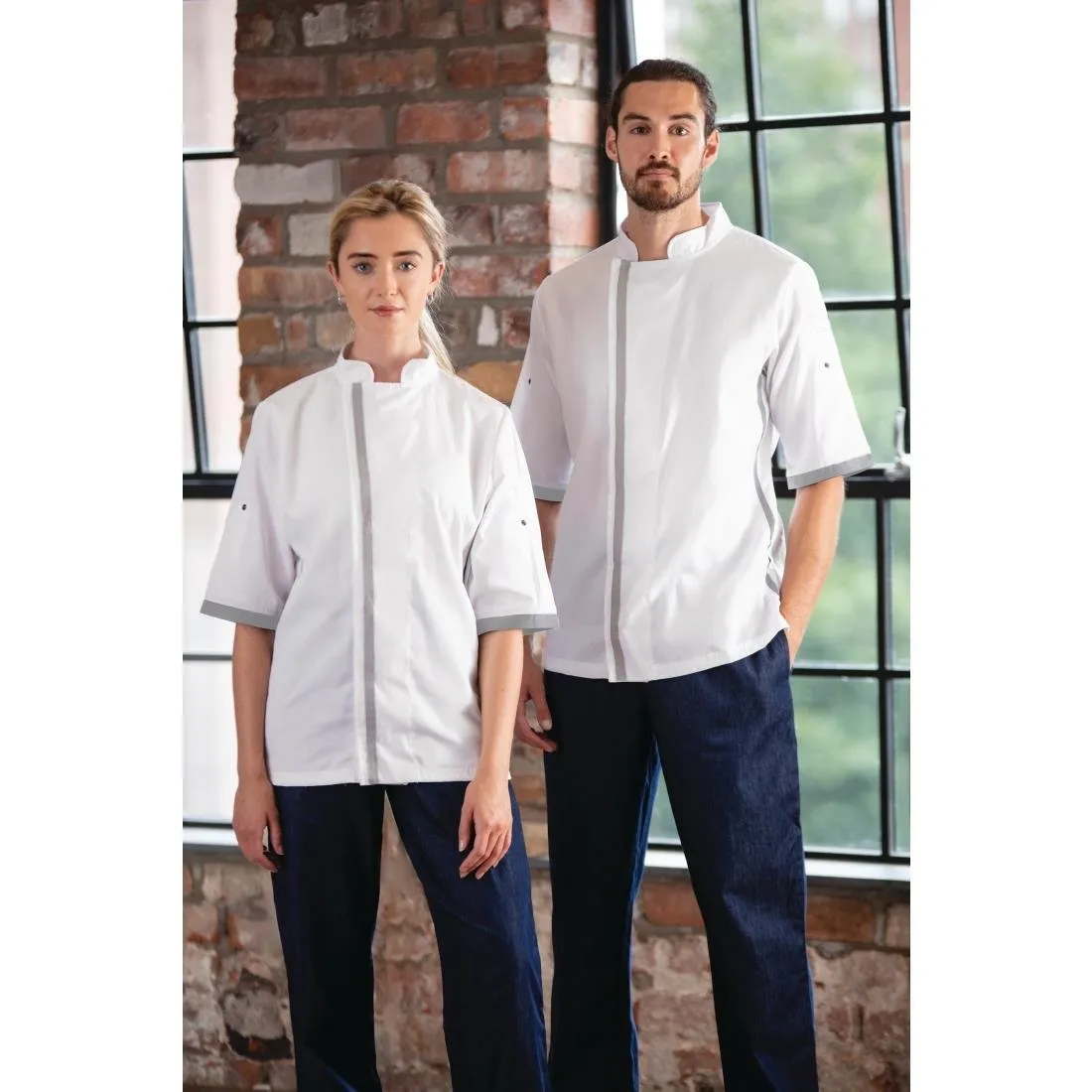 Southside Unisex Chef Jacket White L