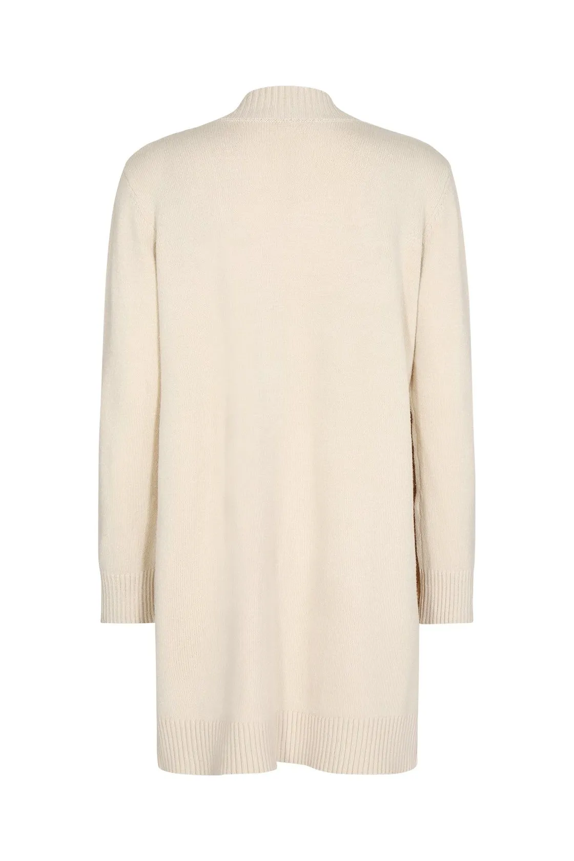SoyaConcept - Blissa 33 - Beautiful Long Sleeve Cardigan - Cream - 33309