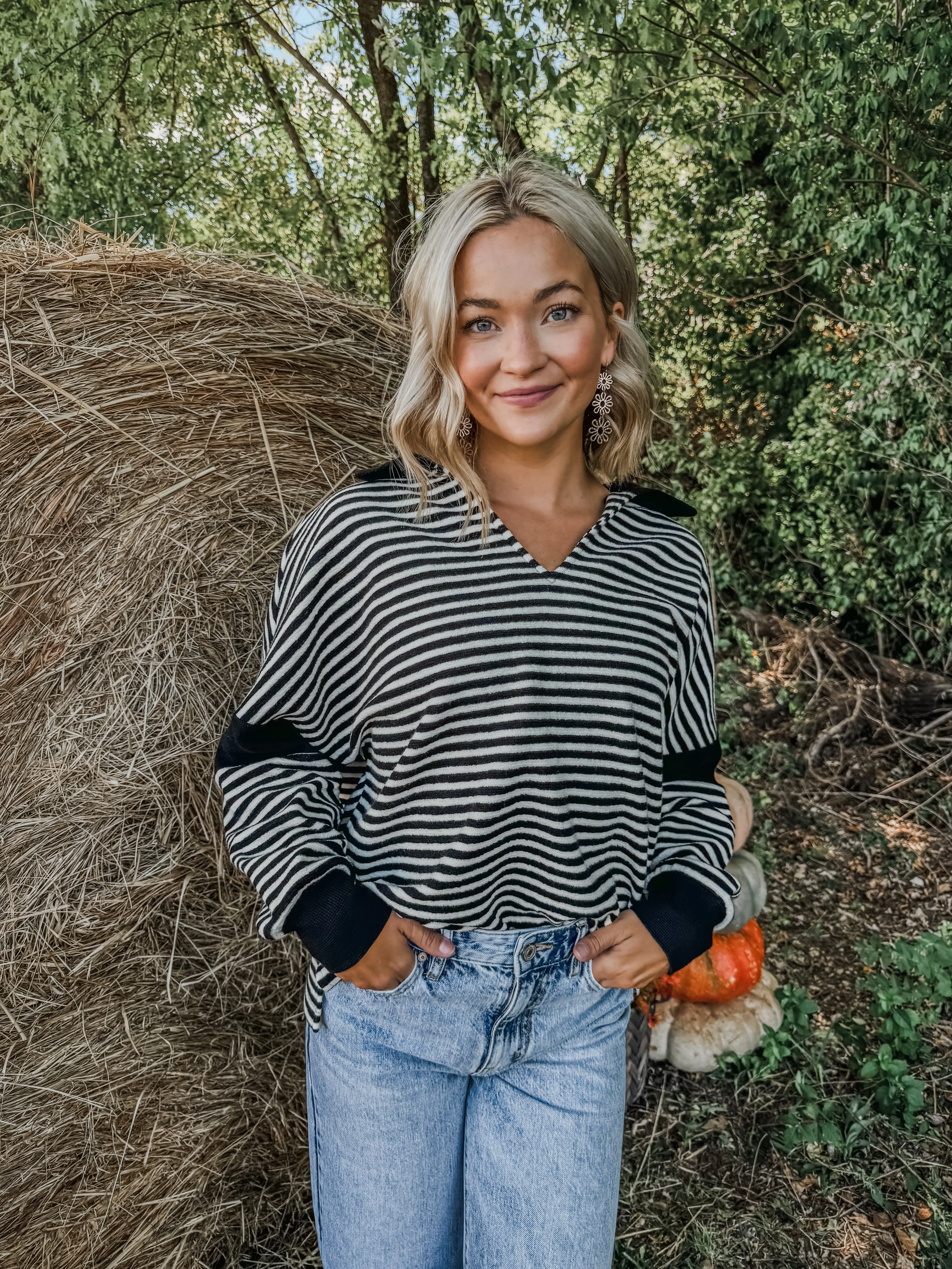 Spellbound Stripes • Black