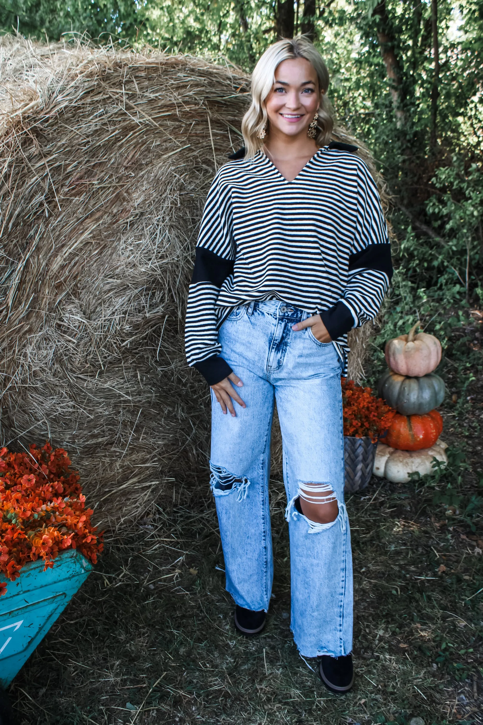 Spellbound Stripes • Black