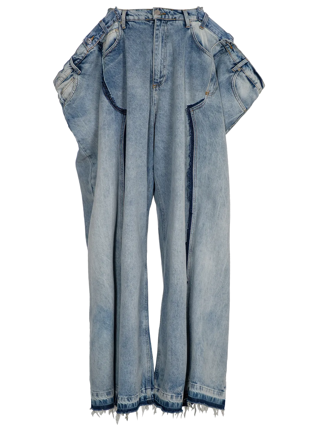 Split Double Jeans