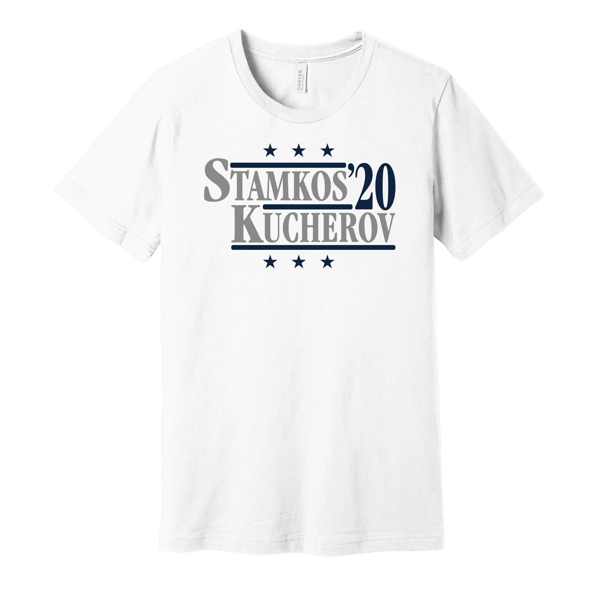 Stamkos & Kucherov '20 - Tampa Bay Hockey Political Campaign Parody T-Shirt - Hyper Than Hype Shirts