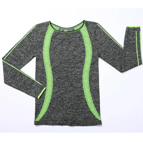 Style Yoga Gym Compression Tights Women's Sport T-shirts Dry Quick Running Short Sleeve Fitness Women Clothes Tees tops