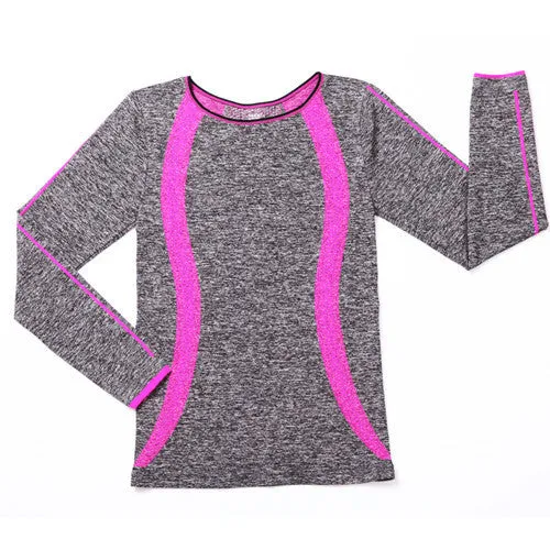 Style Yoga Gym Compression Tights Women's Sport T-shirts Dry Quick Running Short Sleeve Fitness Women Clothes Tees tops