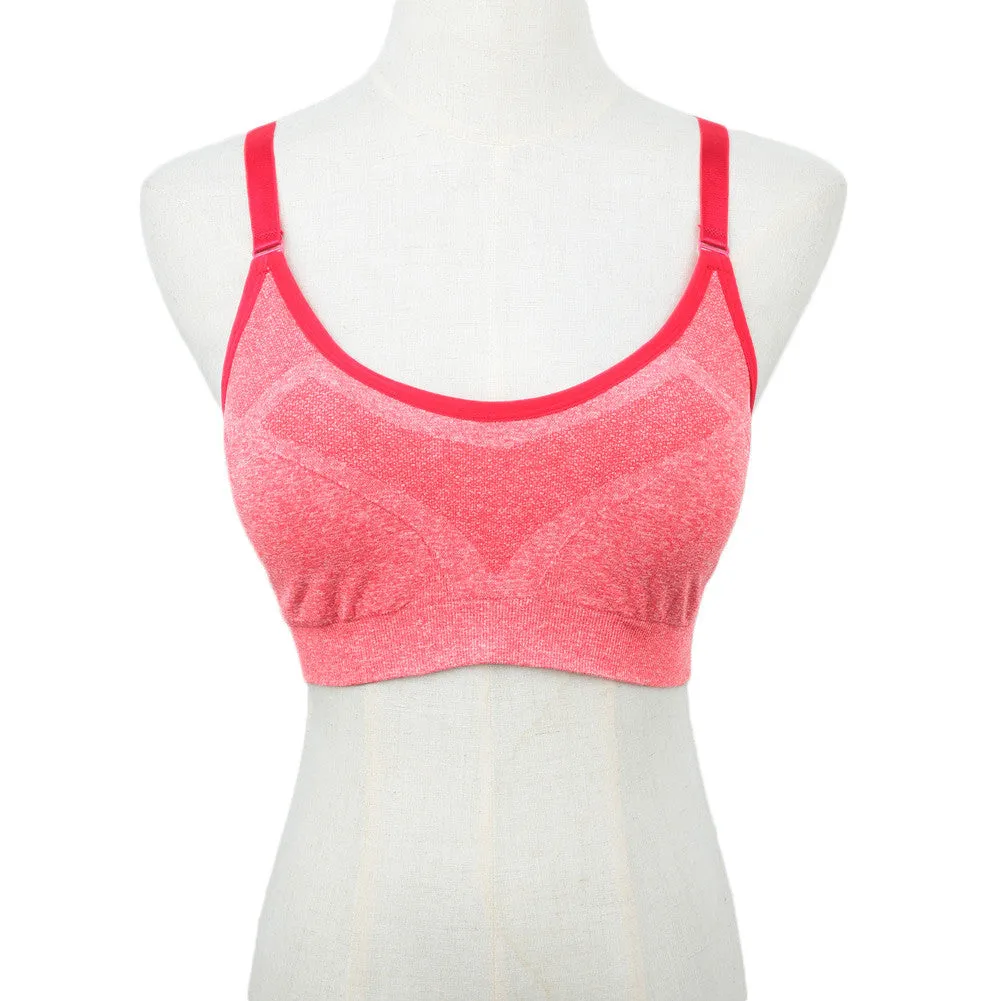 Summer Women Fashion Push Up Bra Stretch Tank Top Bra Clothing For Women Crop Tops Vest