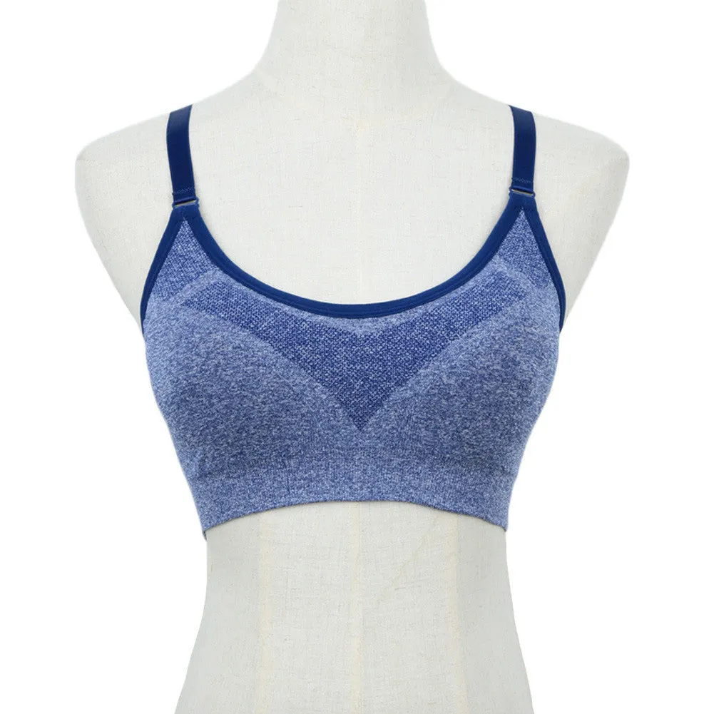 Summer Women Fashion Push Up Bra Stretch Tank Top Bra Clothing For Women Crop Tops Vest