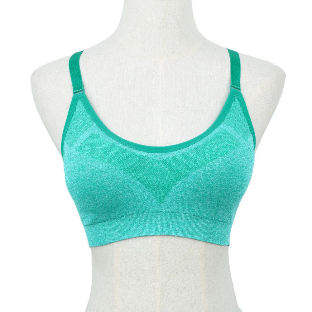 Summer Women Fashion Push Up Bra Stretch Tank Top Bra Clothing For Women Crop Tops Vest