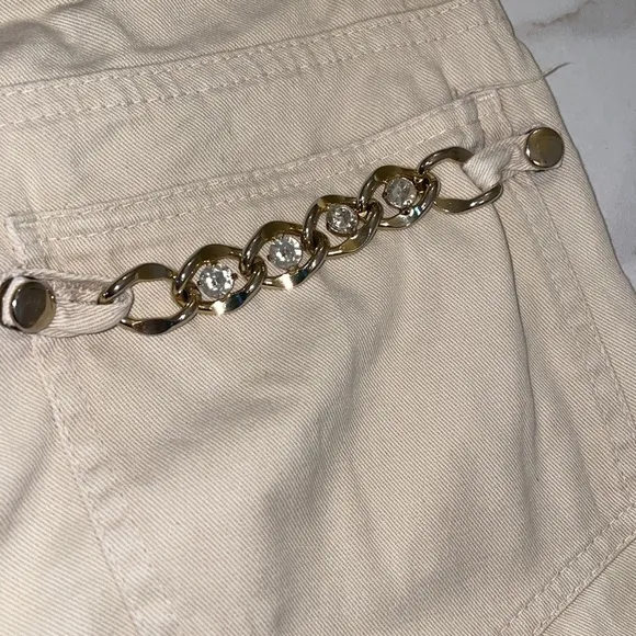 Tan Jean Shorts by KoraKor