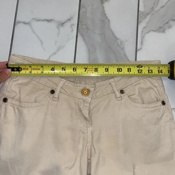 Tan Jean Shorts by KoraKor