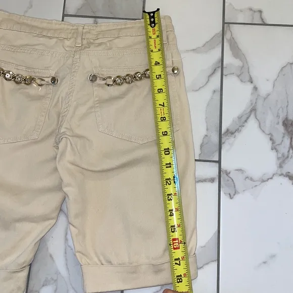 Tan Jean Shorts by KoraKor