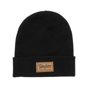Taylor Beanie w/Logo, Black