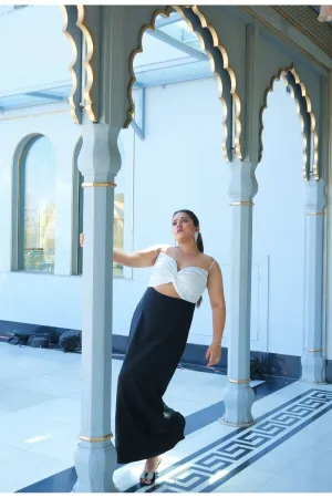 The Fiza Black & White Dress