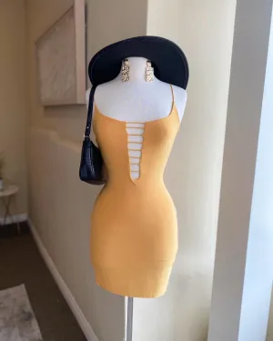 Thin Strap Fitted Dress