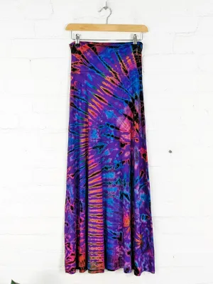 Tie Dye Long Skirt