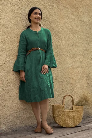 TIERED BELL DRESS