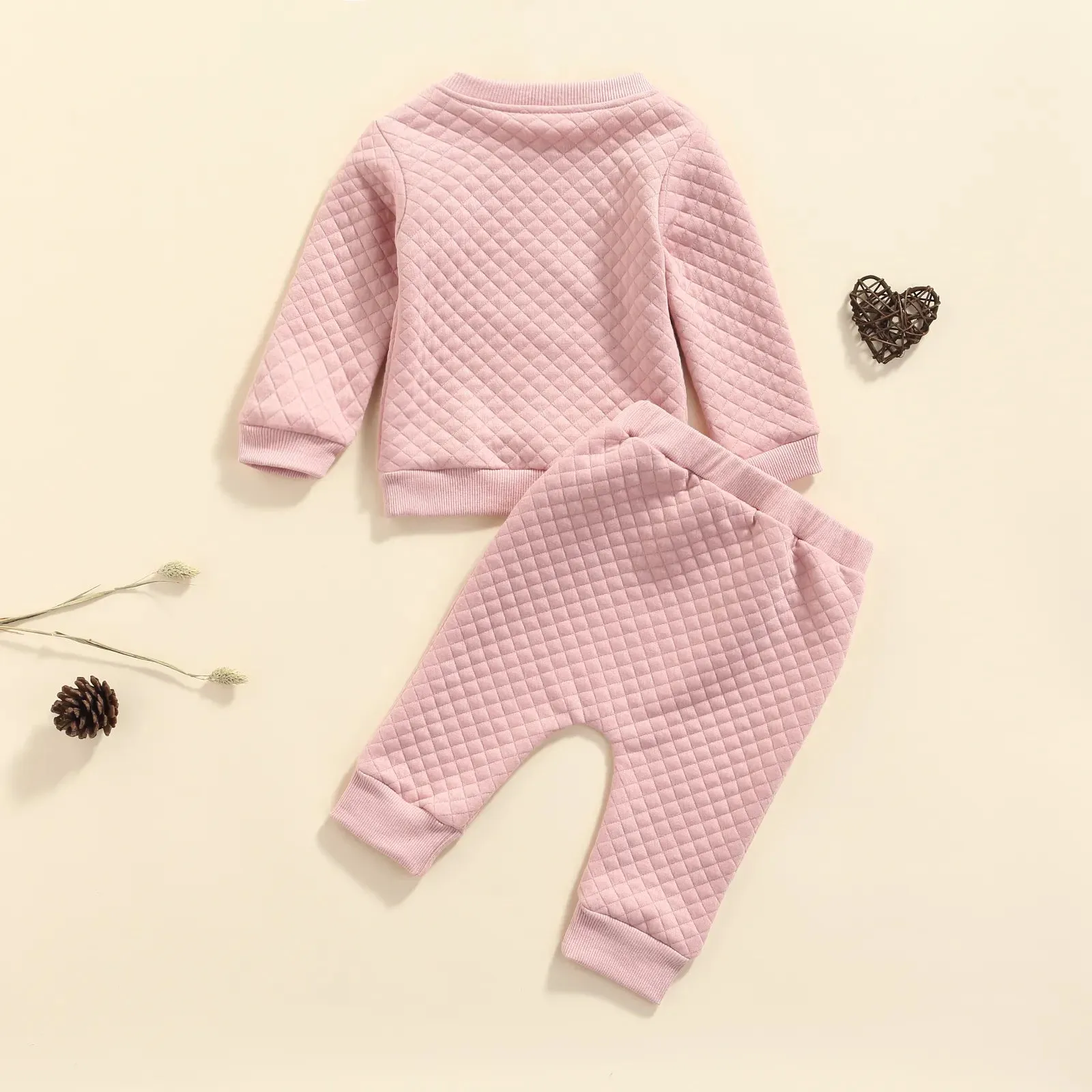 Toddler Autumn Winter Clothes for Boys Girls 0-24M