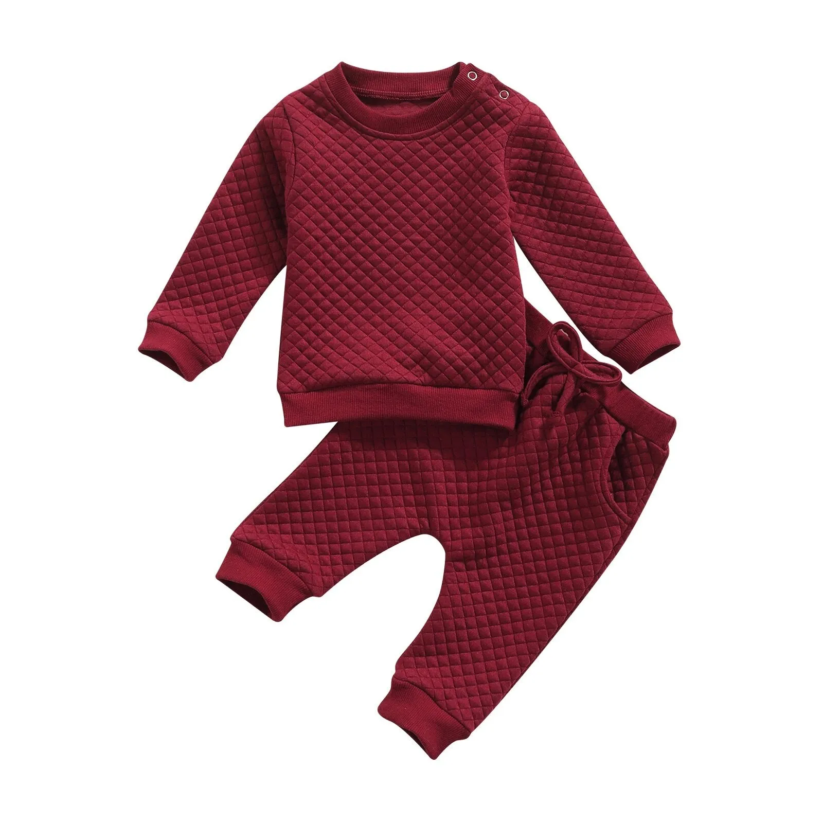 Toddler Autumn Winter Clothes for Boys Girls 0-24M