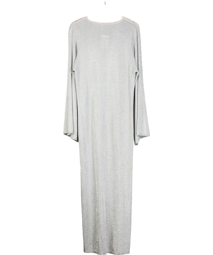 Totême Metallic Knit Maxi Dress UK XS