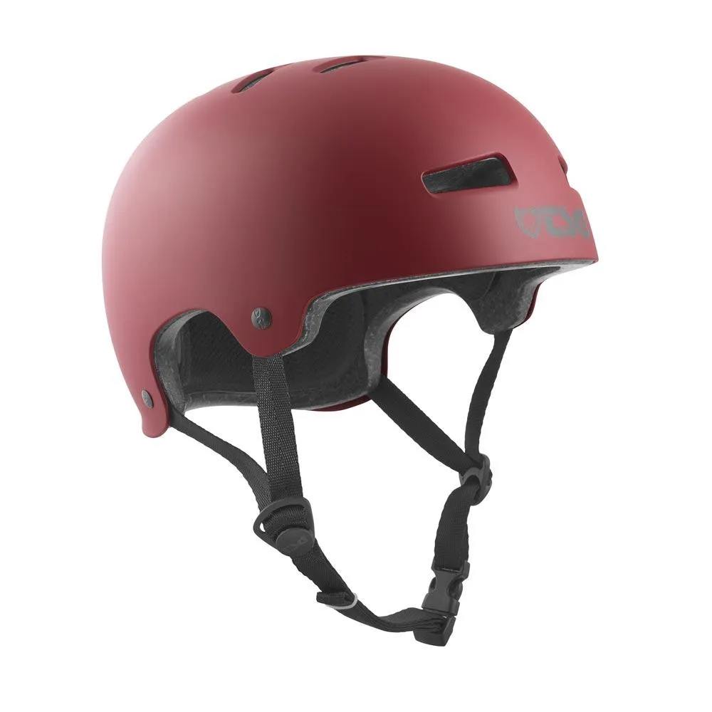 TSG Evolution Helmet Satin Oxblood Red