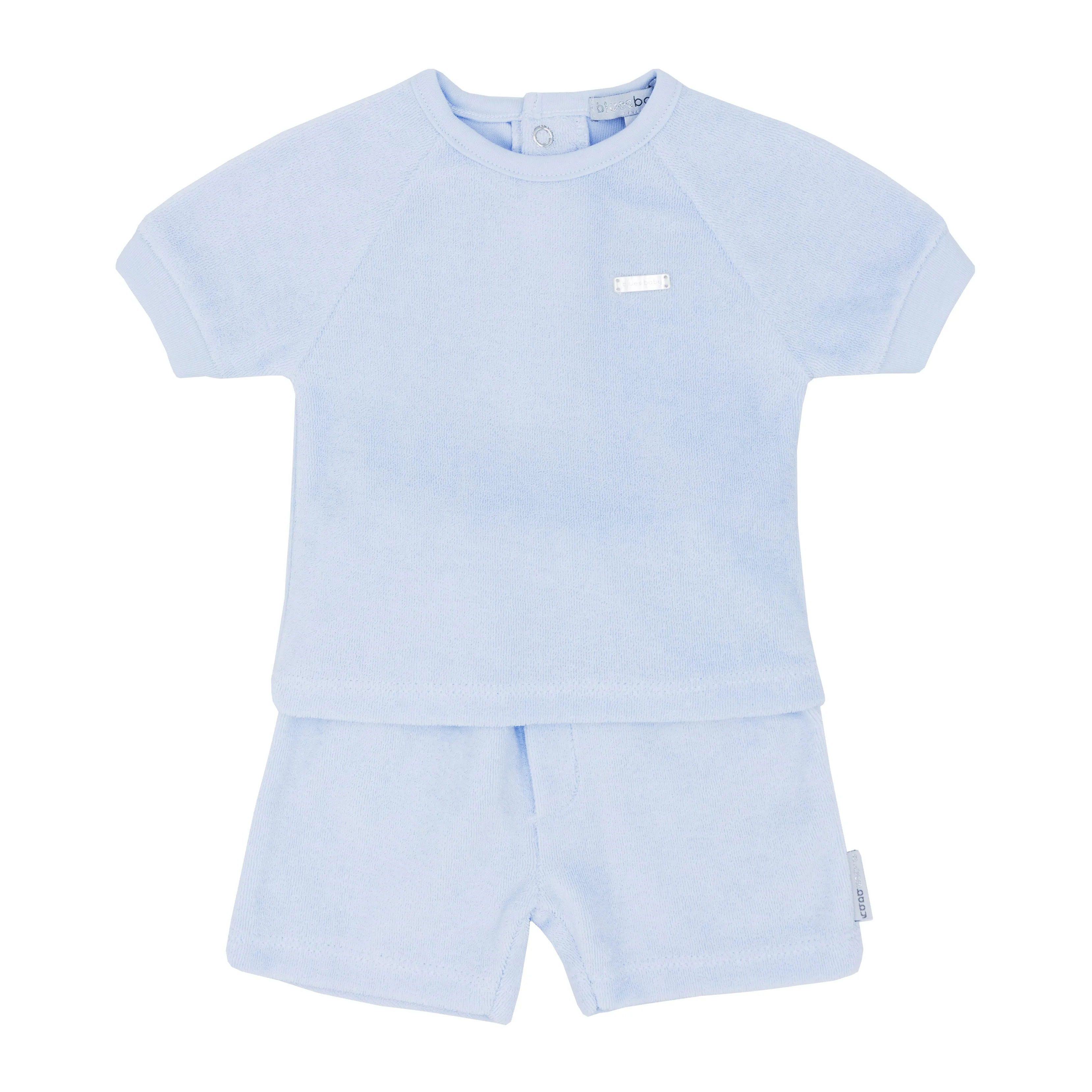 TURIN Boys terry towelling t shirt and shorts