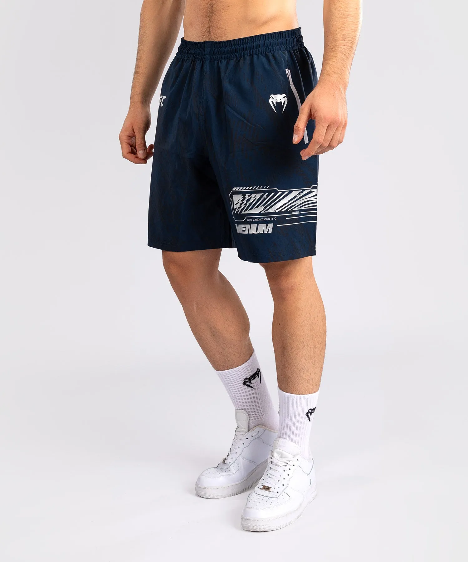 UFC Fusion by Venum Fight Week Performance Shorts voor Heren - Oceaanblauw