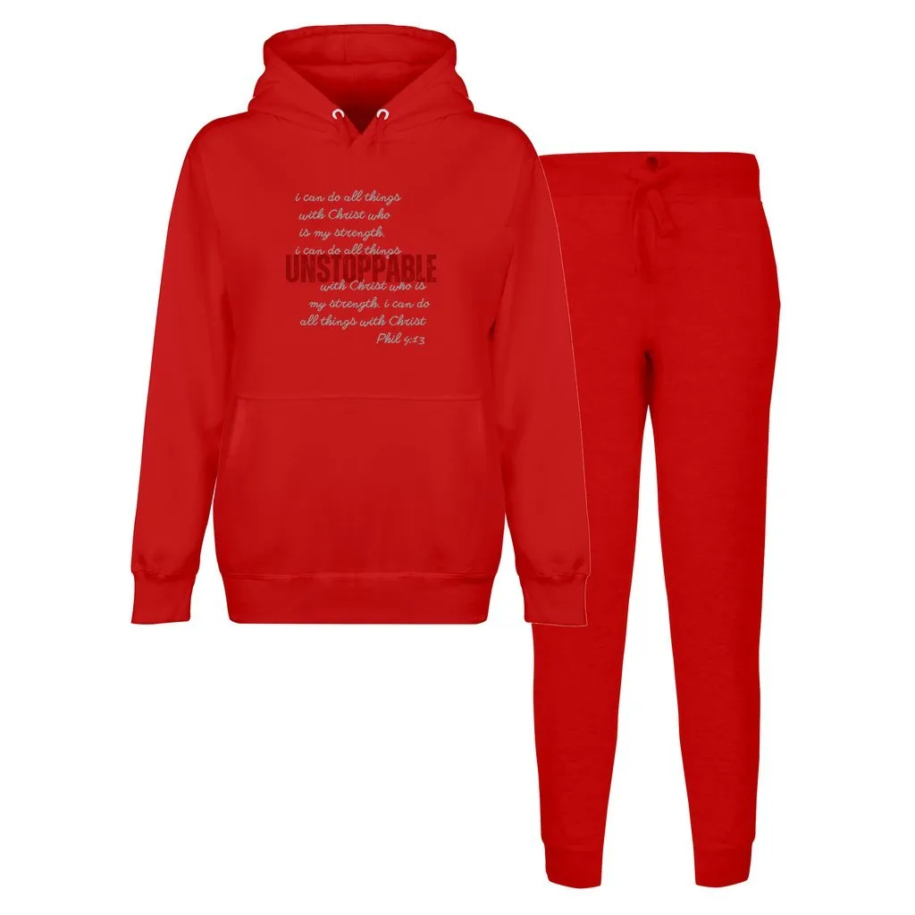 Unstoppable Edition Unisex Hoodie & Jogger Set