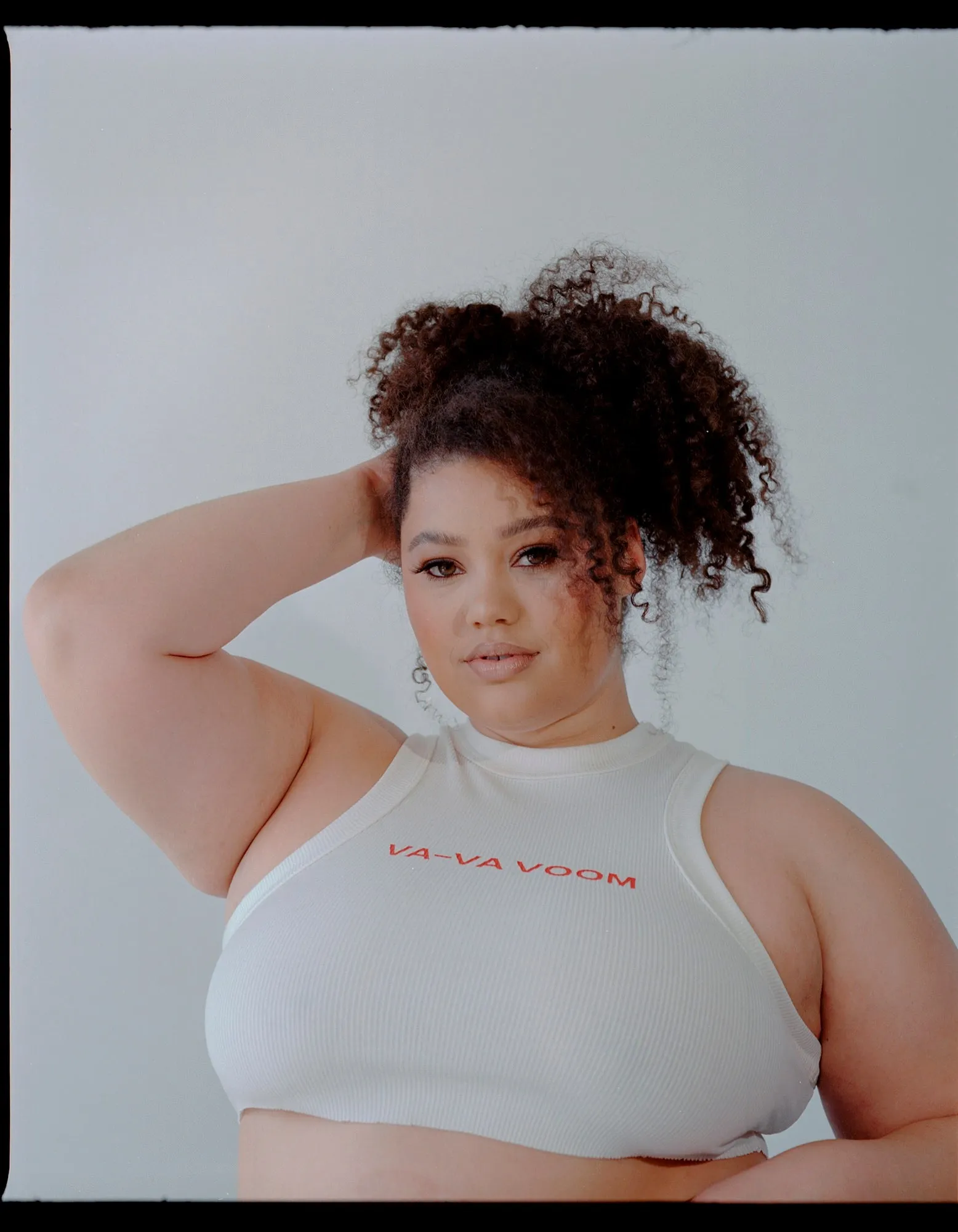 VA VA VOOM Tank White