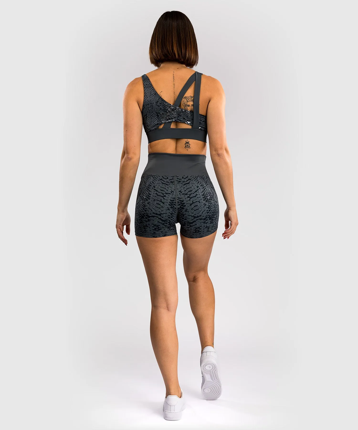 Venum Amazonia Dames Compressie Shorts - Donkergrijs