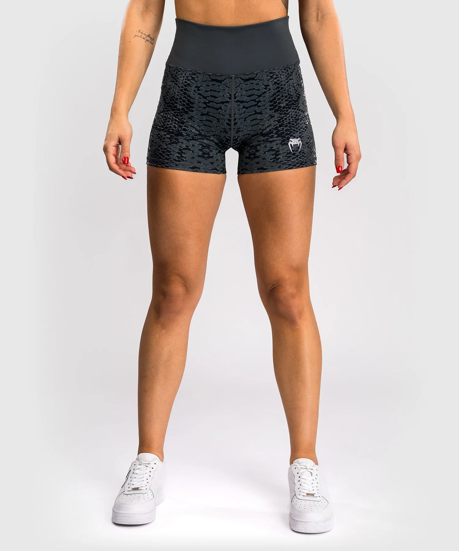 Venum Amazonia Dames Compressie Shorts - Donkergrijs
