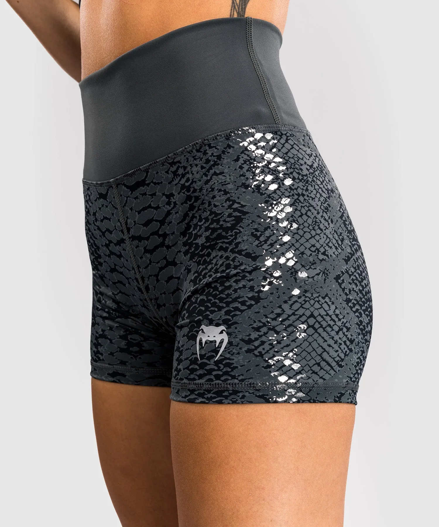 Venum Amazonia Dames Compressie Shorts - Donkergrijs