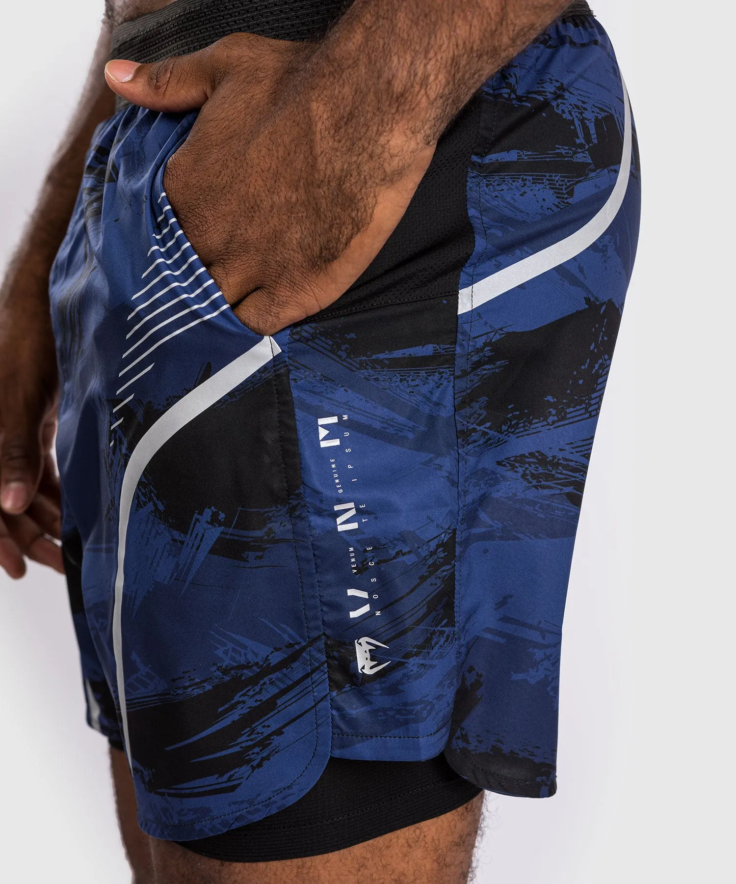 Venum Electron 3.0 Trainingsshort - Marineblauw