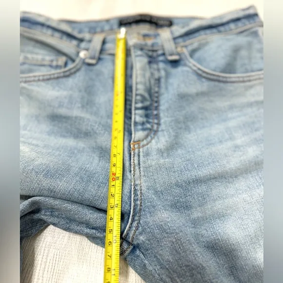 Veronica Beard Tie Up Sides Cropped Jeans