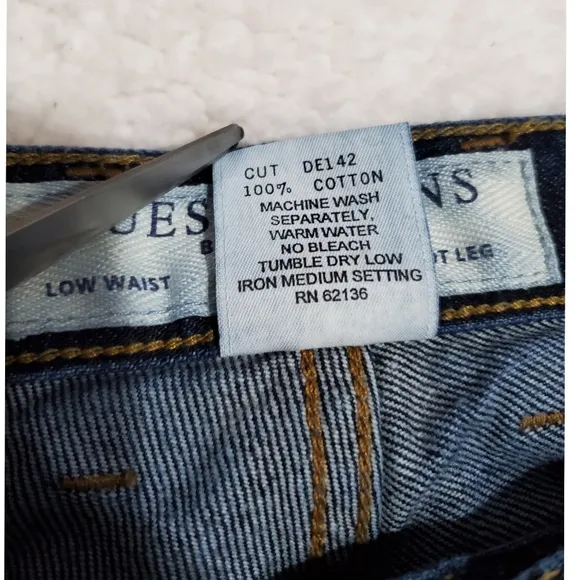 Vintage Women's Guess Jeans Low rise, Boot Cut, Size 27