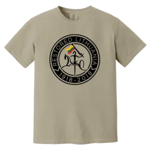 Vytis Restored - Men/Women Unisex Soft-Washed Comfort Cotton Short Sleeve T-Shirt