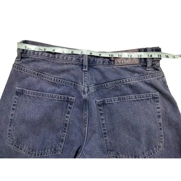 We the free electric feels dropped wide leg light purple jeans size 25