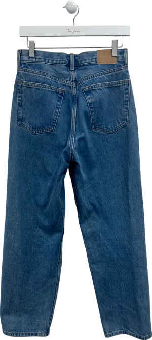 Weekday Blue Galaxy Loose Straight Leg Jeans W26