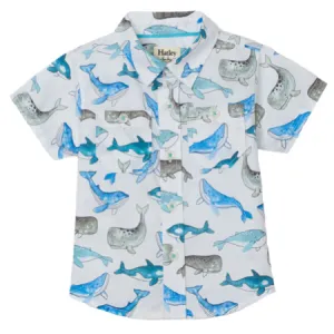Whale Print Shirt - Retired