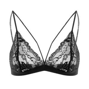 White Lace Bustier Crop Tops Women Brandy Melville Short Lace Tops Bralette Bras Women Short Tank Tops Camisoles Women