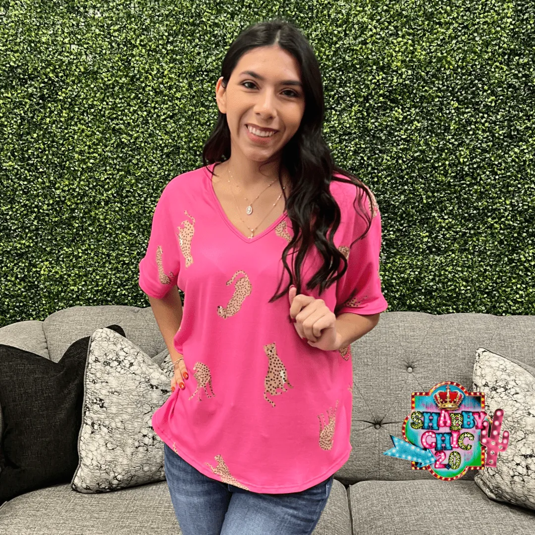 Wild Pink Top