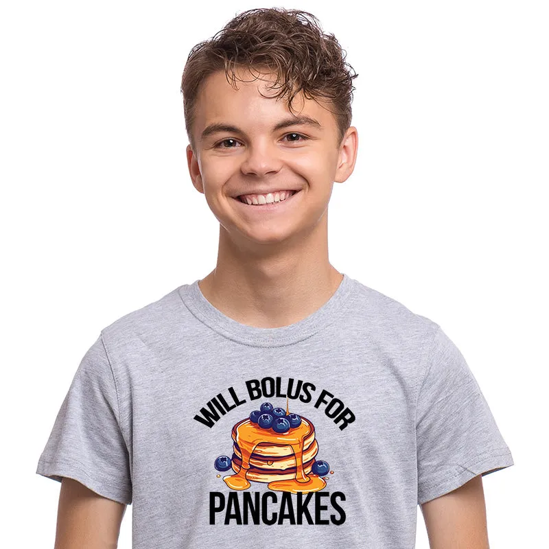 Will bolus for Pancakes - Kids Unisex T-Shirt