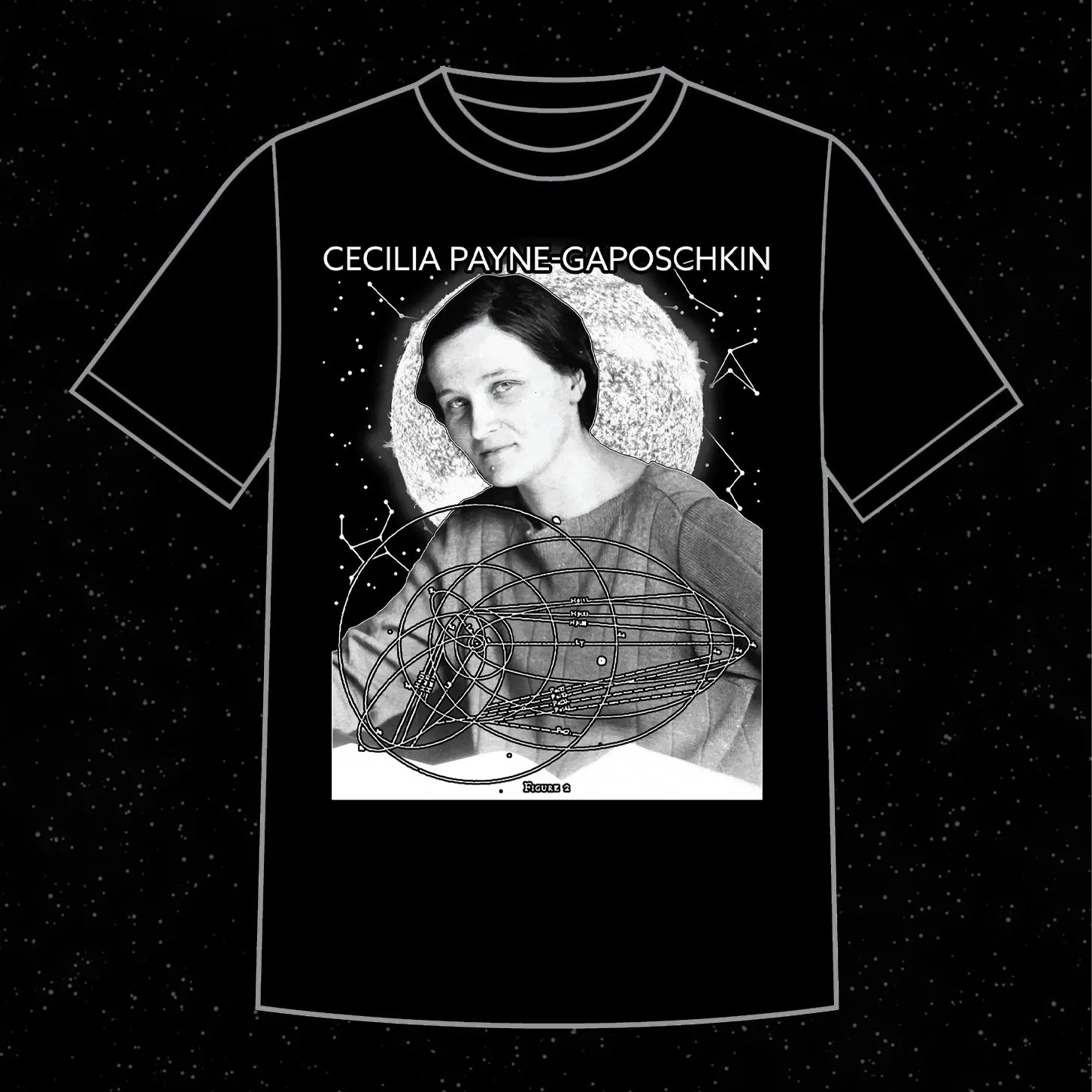 Women In Science CECILIA PAYNE GAPOSCHKIN t-shirt