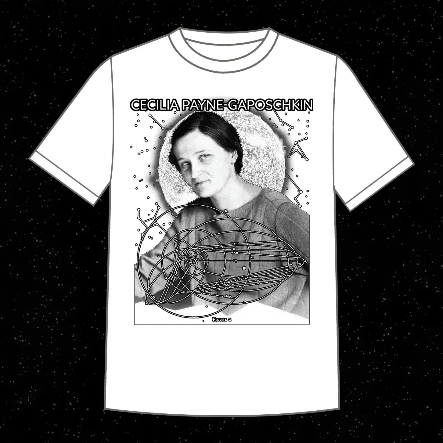 Women In Science CECILIA PAYNE GAPOSCHKIN t-shirt