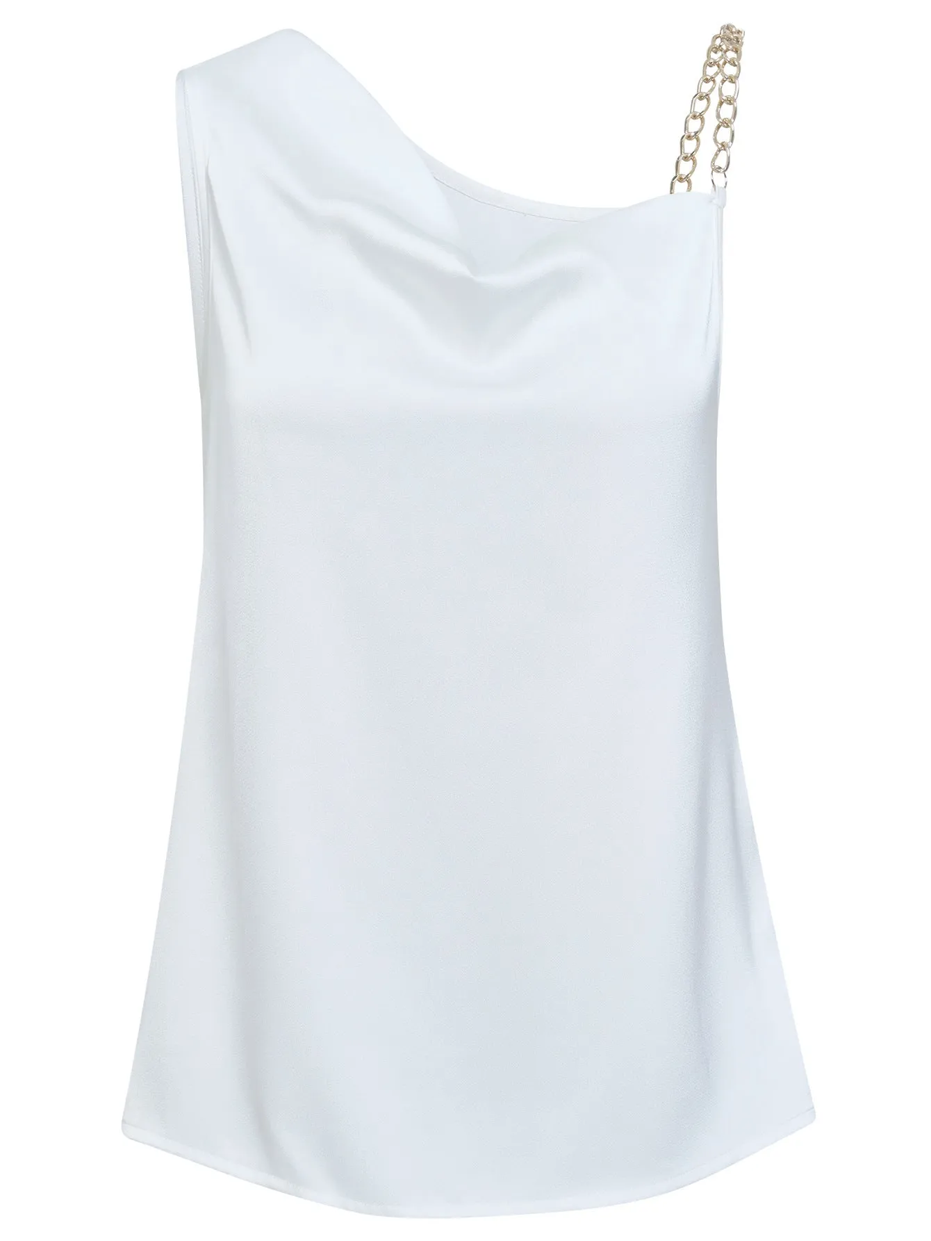Women’s Silky Cold Shoulder Blouse