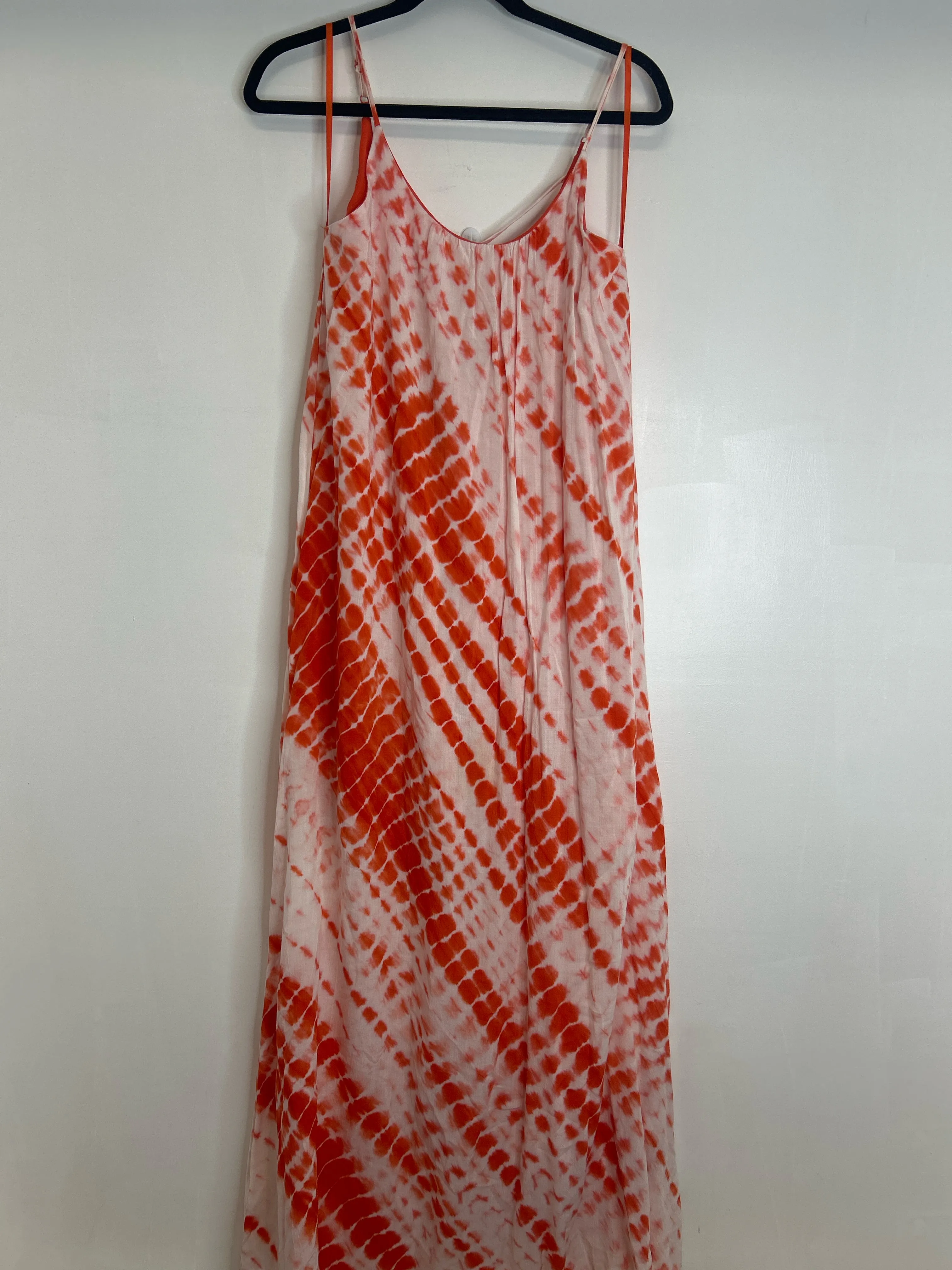 Womens Size Med Misses Orange She & Sky Dress