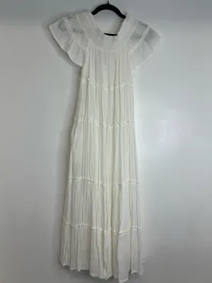 Womens Size Sm Misses White Flawless Dress