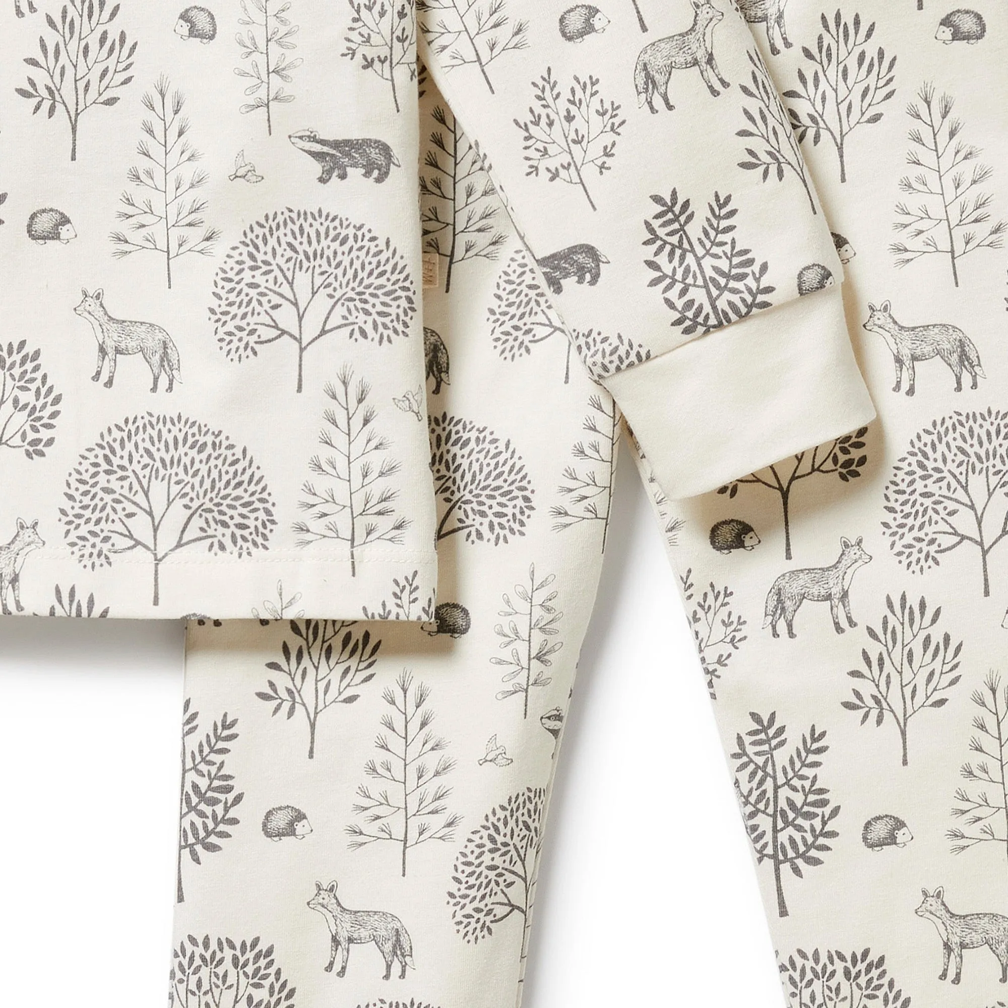 Woodland Organic Long Sleevedd Pyjamas