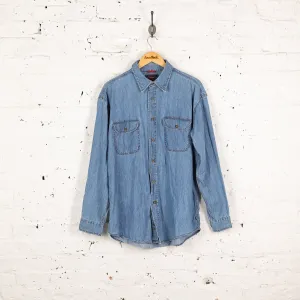 Wrangler 90s Denim Shirt - Blue - L